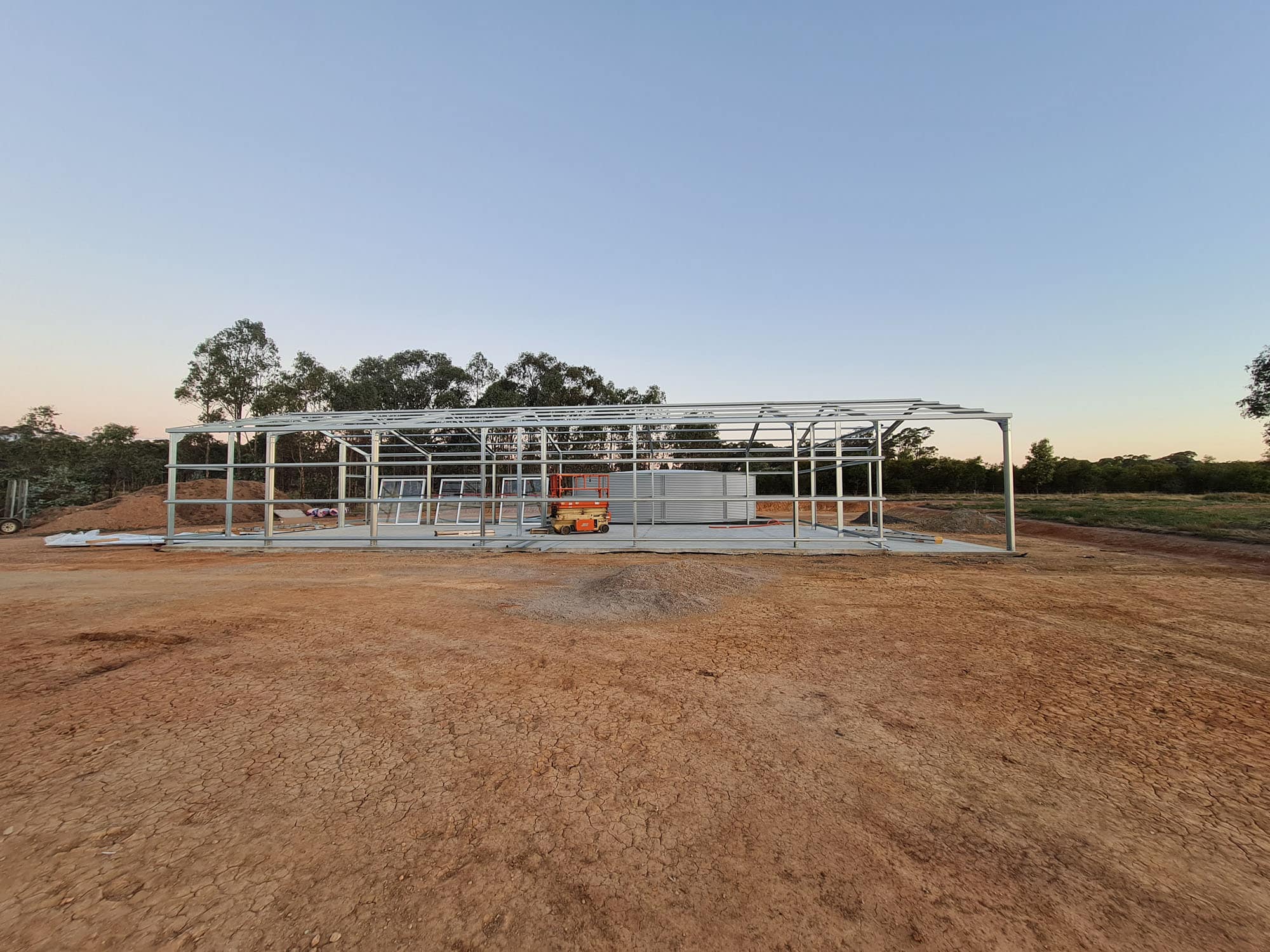 Steel Frame Shed Outdoor Steel Solutions
