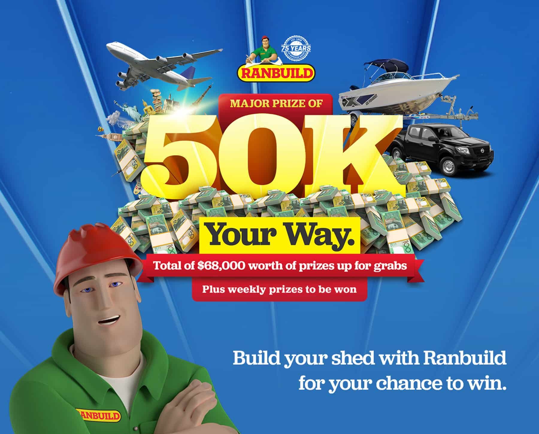 Ranbuild 50k Your Way Promotion