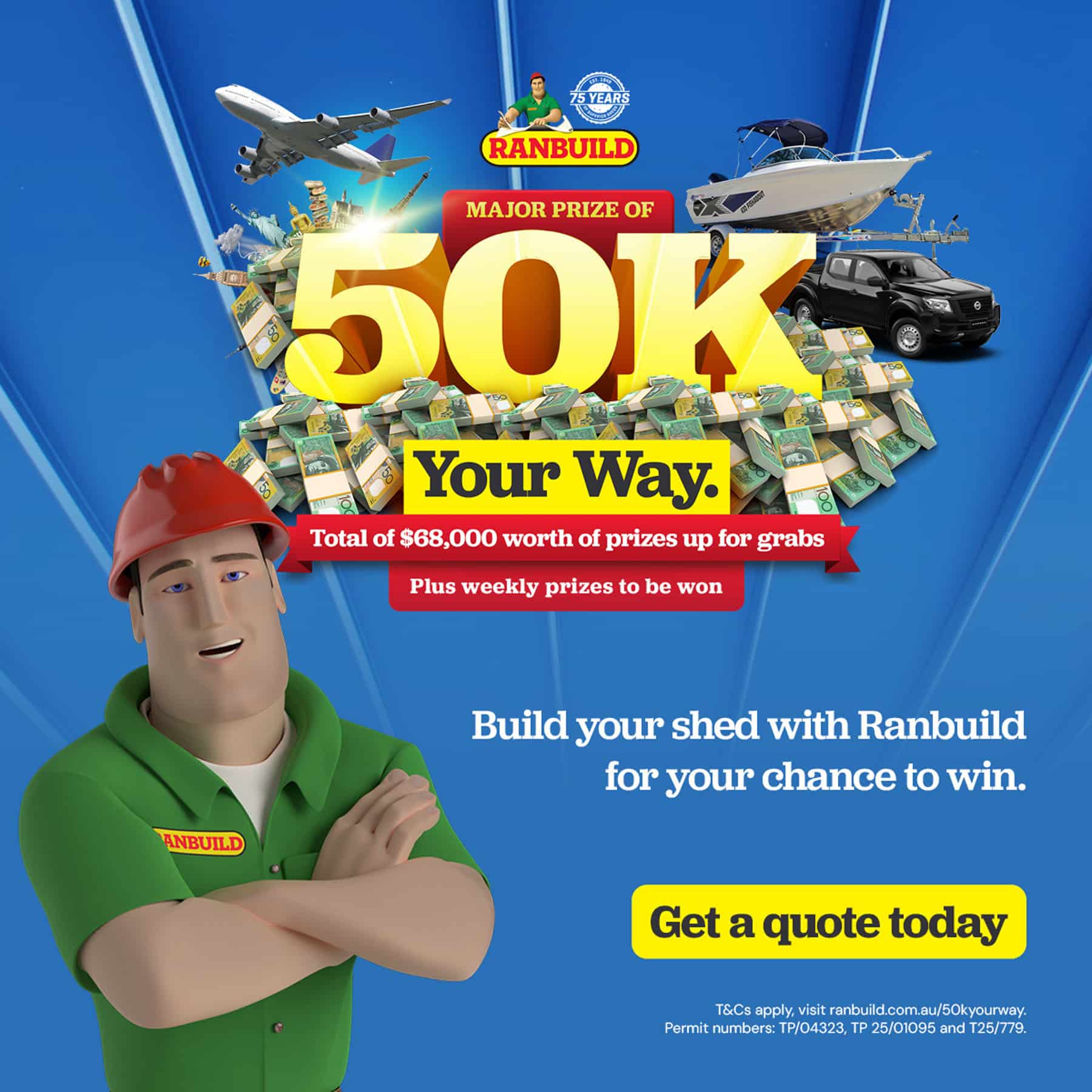 Ranbuild 50k Your Way Promotion