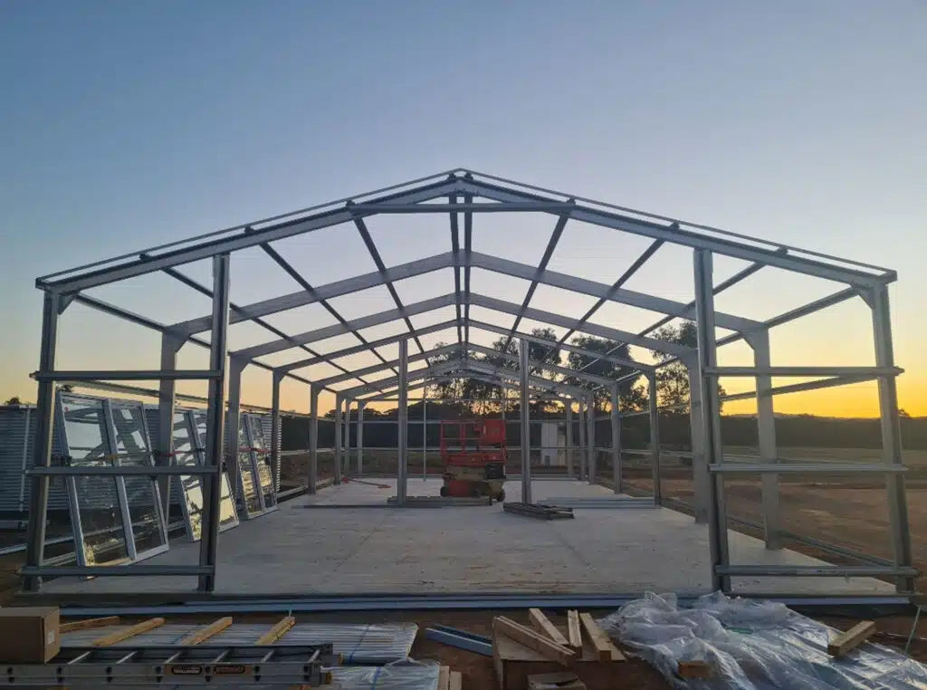 Steel Frame Shed Steel Frame Shed